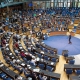 Blick auf den Plenarsaal in Bonn